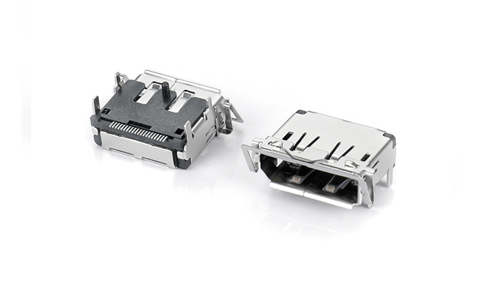 DP SMT Straight Leads Copper Shell with Standoff and Spring (Type B) DSF20U-11BN-J8R0