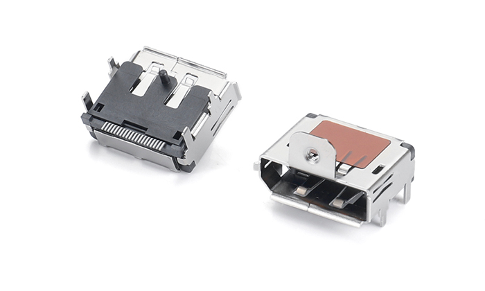 DP SMT Straight Leads Copper Shell with Standoff, M2 Screw Hole (H2.72) and Mylar Sticker DSF20U-11BN-68R1