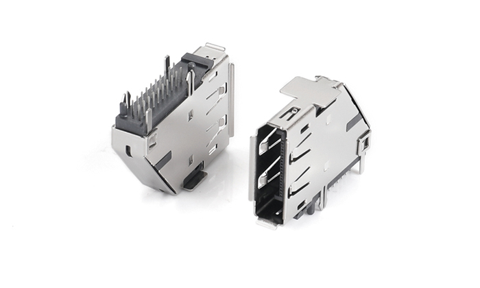 DP Side-Insert DIP Receptacle, Steel Shell DVF20L-11TN-18R0