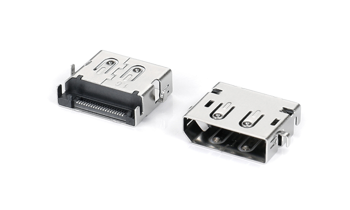 Flush-Mount DP SMT Receptacle, 304 Stainless Steel Shell without Flange, Height 1.6mm DUF20U-11AN-18R0