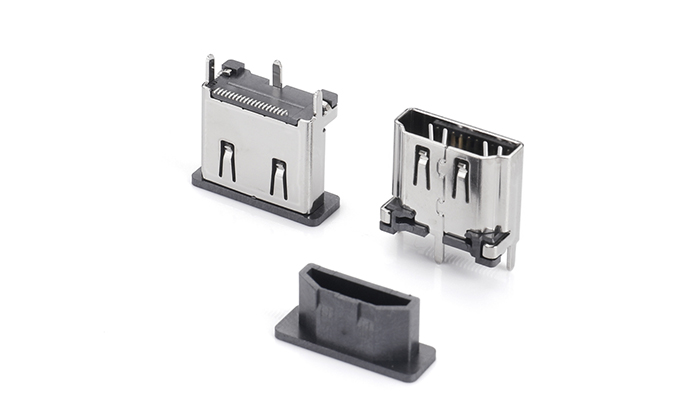 HDMI® AF 180-Degree, Height 13.0mm HAF19V-11SN-38R3