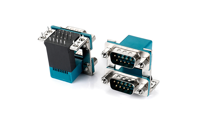 9 Male + 9 Male (19.05mm Pitch), Green, Rivet Lock, 5.8mm Steel DJM18L-86SN-B41P0