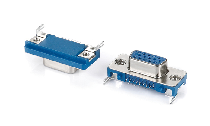 SLIM1.5 15 Female, 8 Front + 7 Rear Pins, Side-Insert, Riveted DFF15L-63SN-B11P0