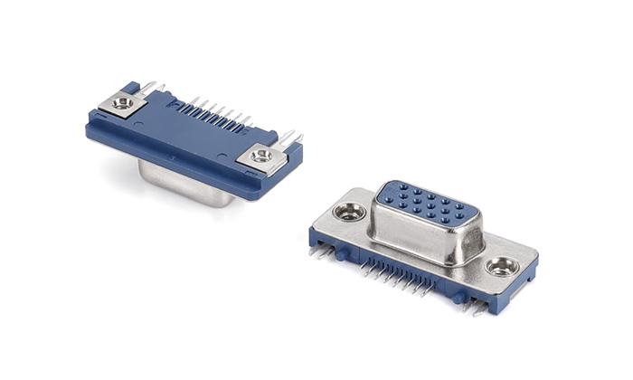 SLIM1.0 15 Female, 8 Front + 7 Rear Pins, Riveted DEF15L-63SN-A11P0