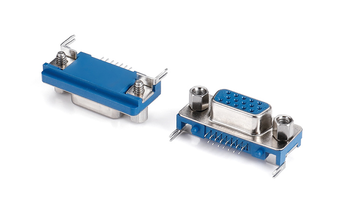 SLIM1.5 15 Female, 8 Front + 7 Rear Pins, Side-Insert, Rivet Lock, 4.75mm Steel DFF15L-66SN-B2TP0