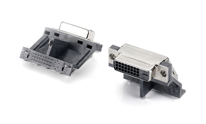 Elevated DVI24+1 (Center Forked Leads) VPF25L-11SN-C11P0