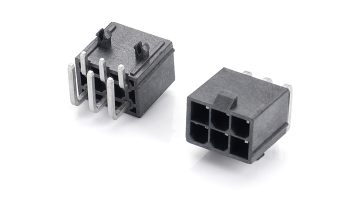 ATX Power 6PIN 90-Degree APF06L-6100-1WP2