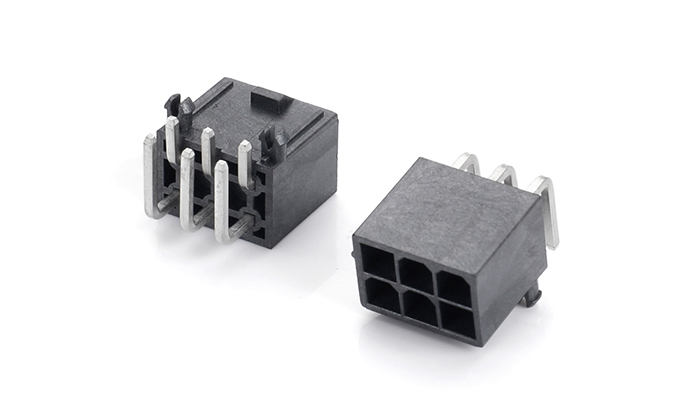 ATX Power Reverse 6PIN 90-Degree APF06L-1100-4TP3